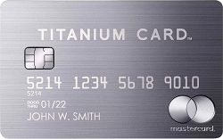 Mastercard Titanium Card券面